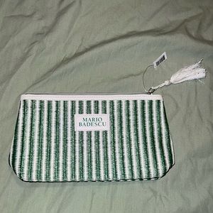 NWT Mario Badescu Accessory/Cosmetic/Stash Bag w/ Zipper Tassel- Must Bundle